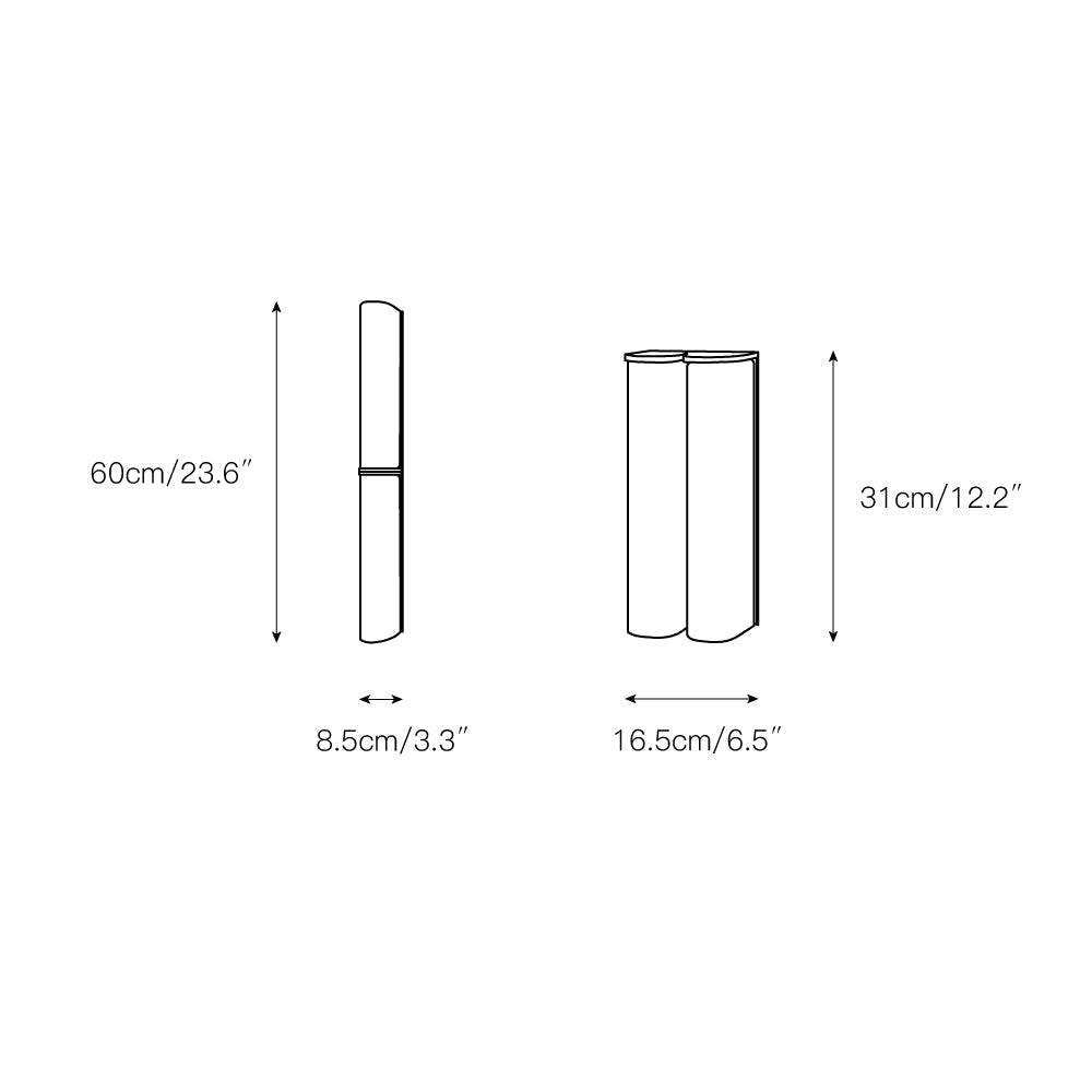 Modern Minimalist Glass Wall Sconce