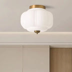 Sól Eloise Glass Semi Flush Mount Ceiling Light