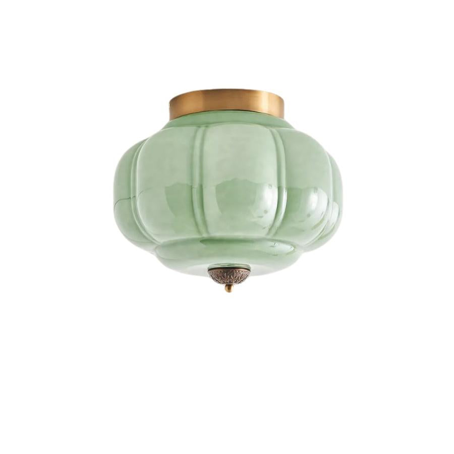 Sól Eloise Glass Semi Flush Mount Ceiling Light