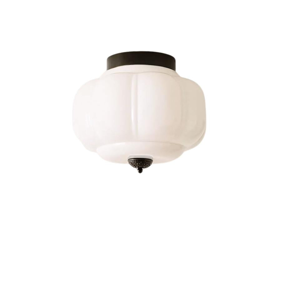 Sól Eloise Glass Semi Flush Mount Ceiling Light