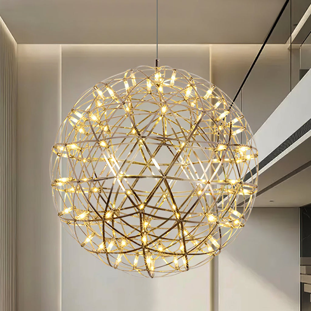 Ivthayra Postmodern Luxury Sphere Gold Pendant Light