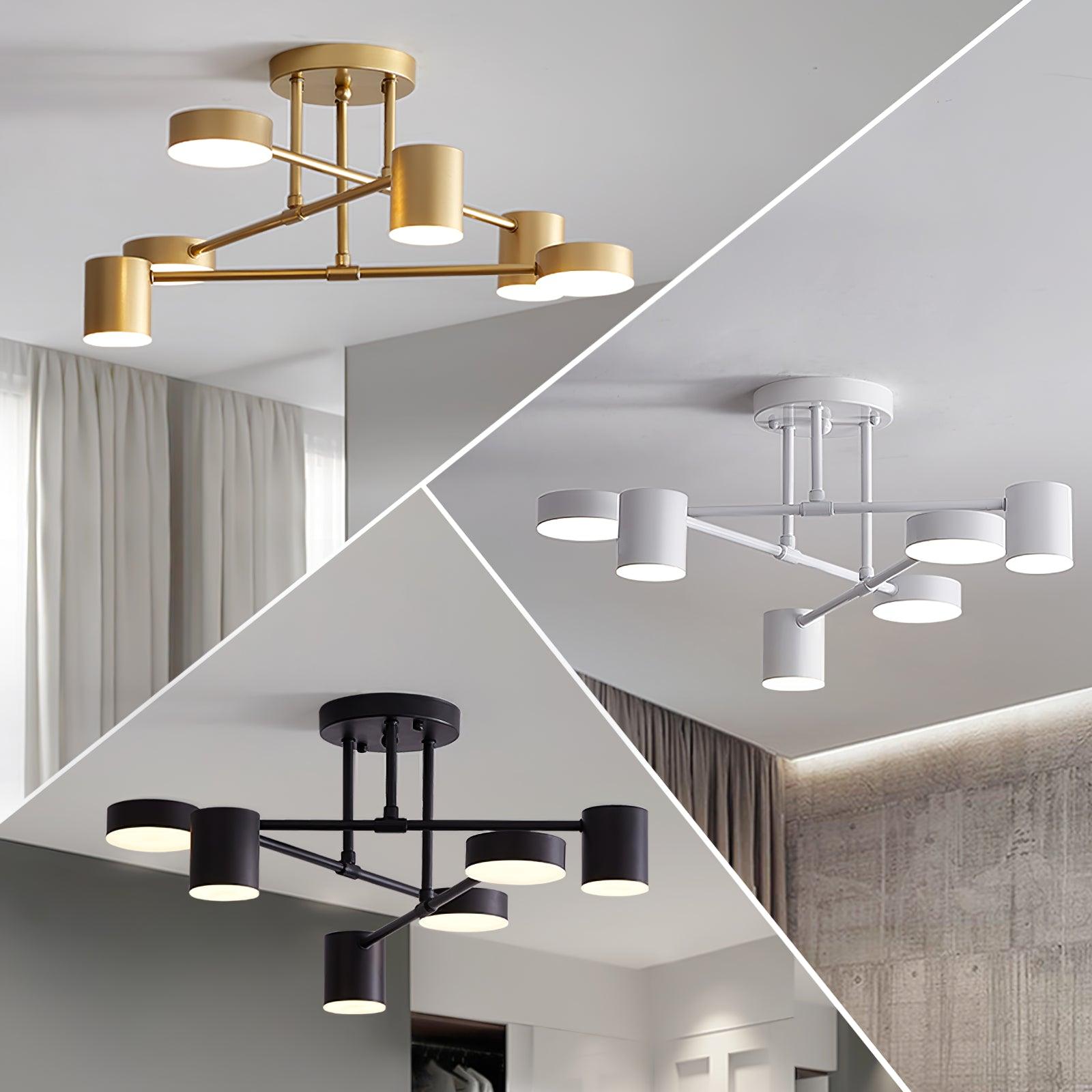 Minimalist Acrylic Sputnik Ceiling Light
