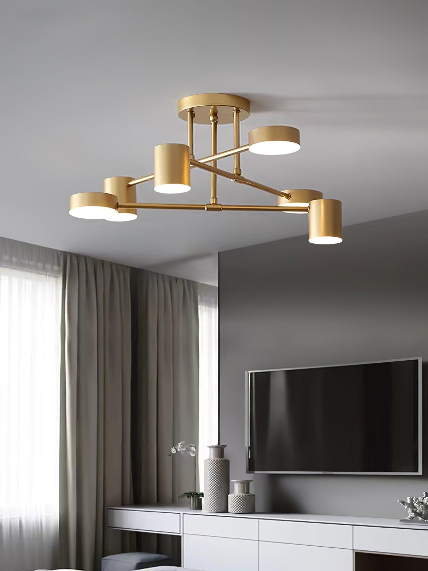 Minimalist Acrylic Sputnik Ceiling Light