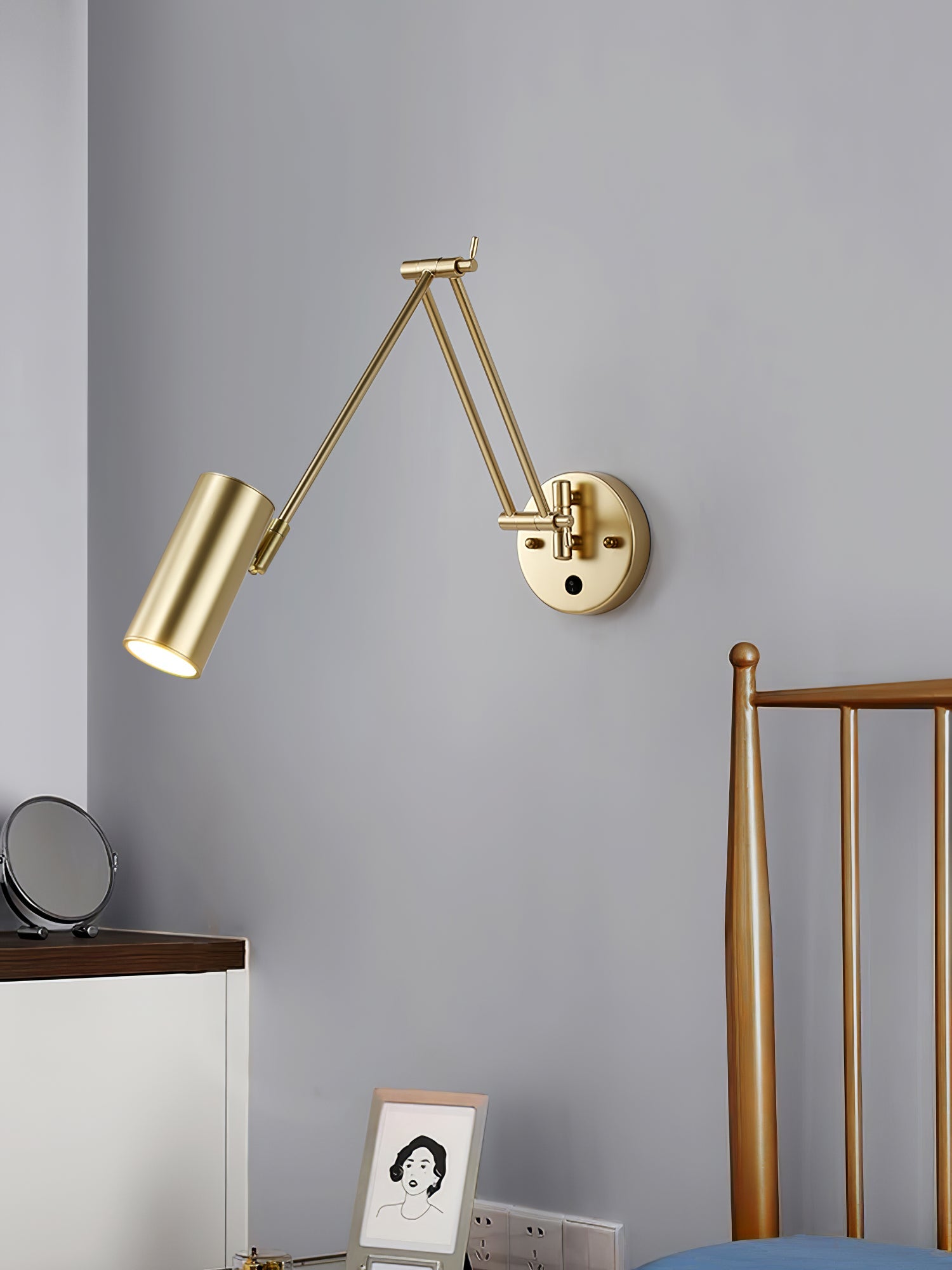 Swing Arm Wall Light