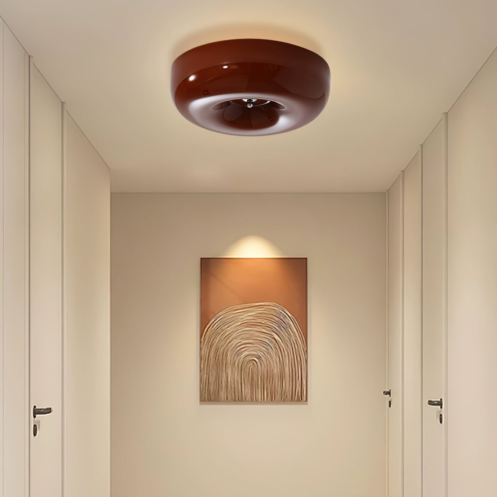 Afralia Modern Swirling Glass Ceiling Light