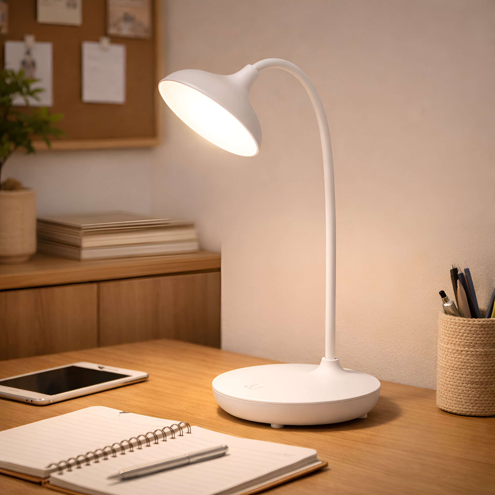 Tony - Touch Control LED Table Lamp USB Rechargeable Dimmable