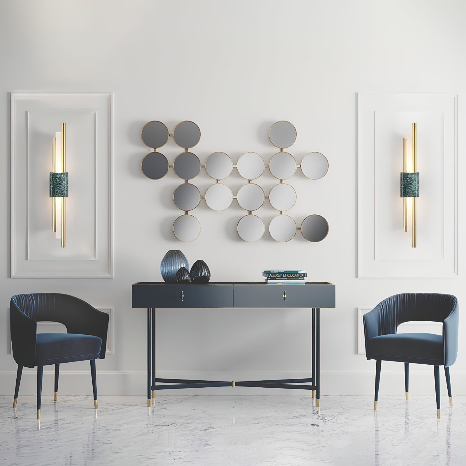 Mildred Marble Wall Lamp Premium Nordic Art