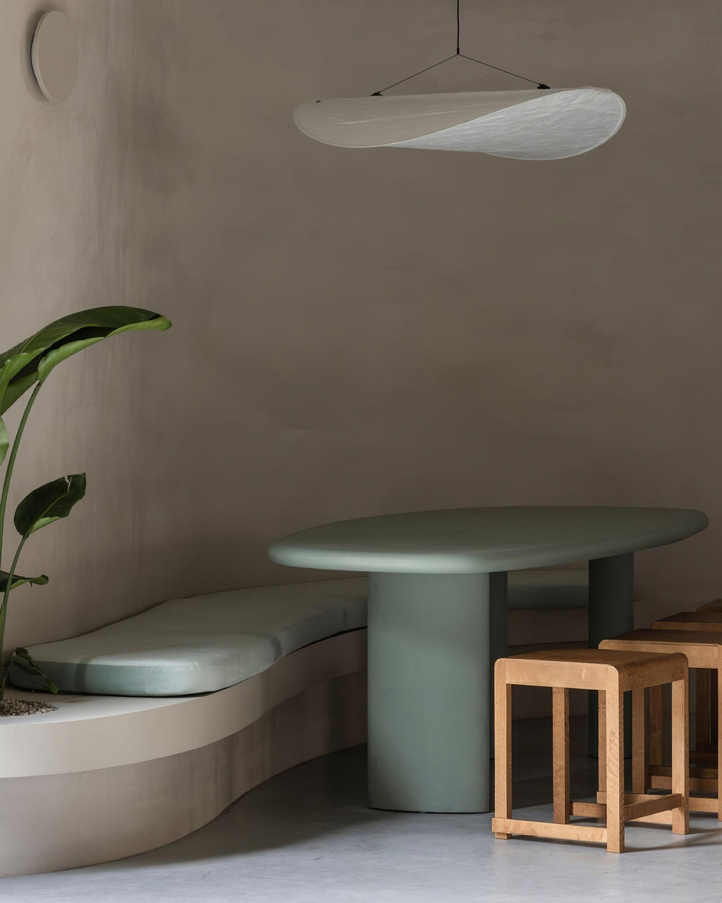 Tense Tyvek Pendant Lamp