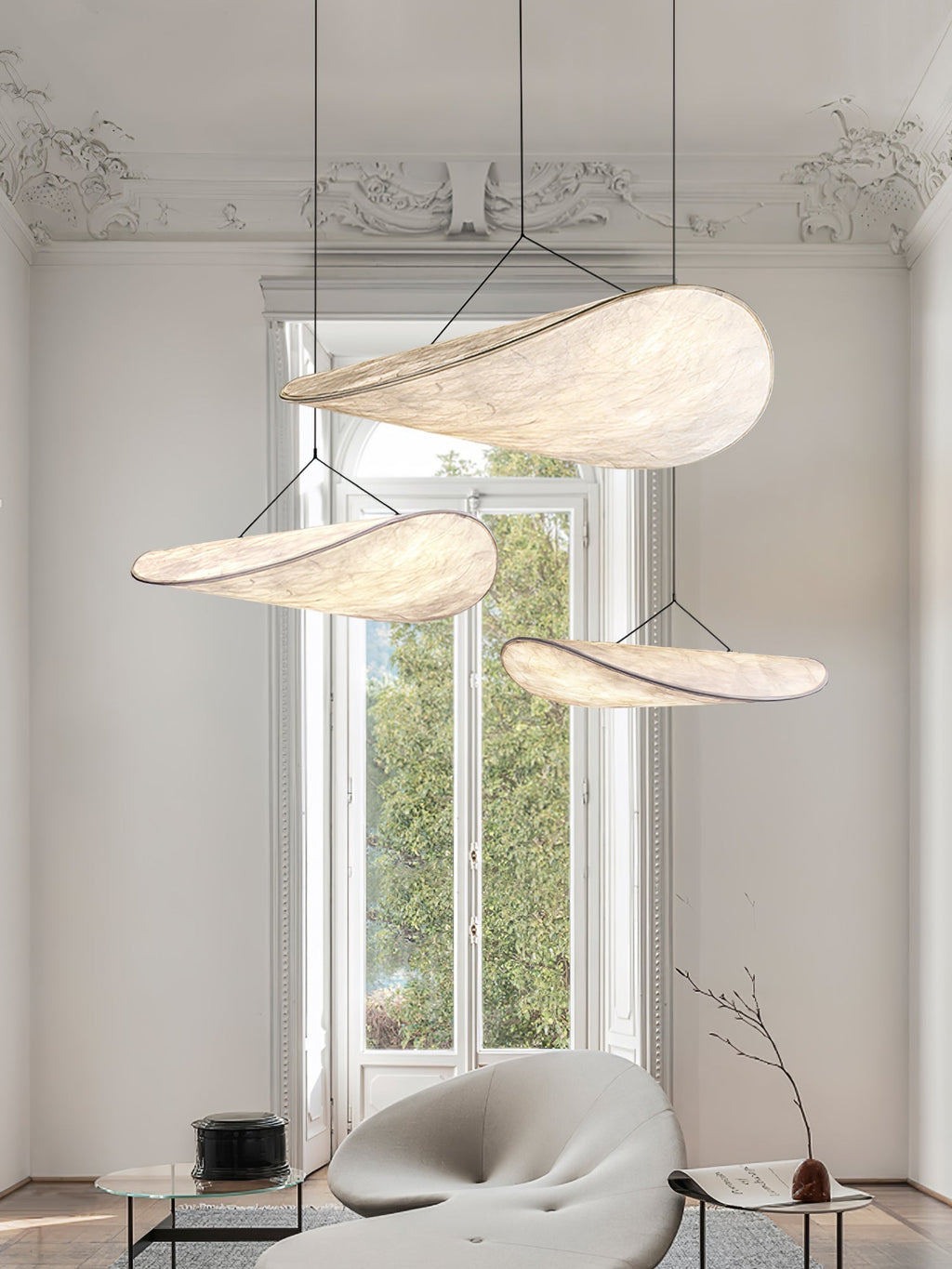 Sereca Suspension in Paper and Fiberglass