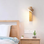 Thales Travertine Rotatable Wall Lamp