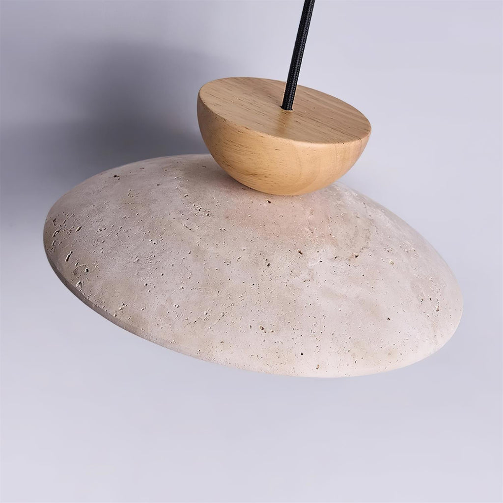 Cleo Suspensions in Travertine