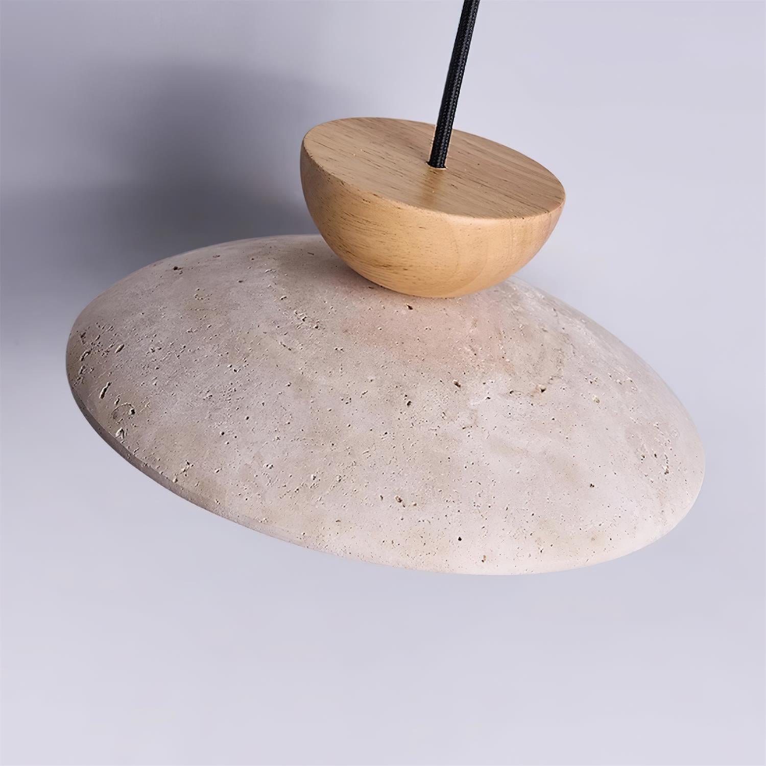 Cleo Suspensions in Travertine
