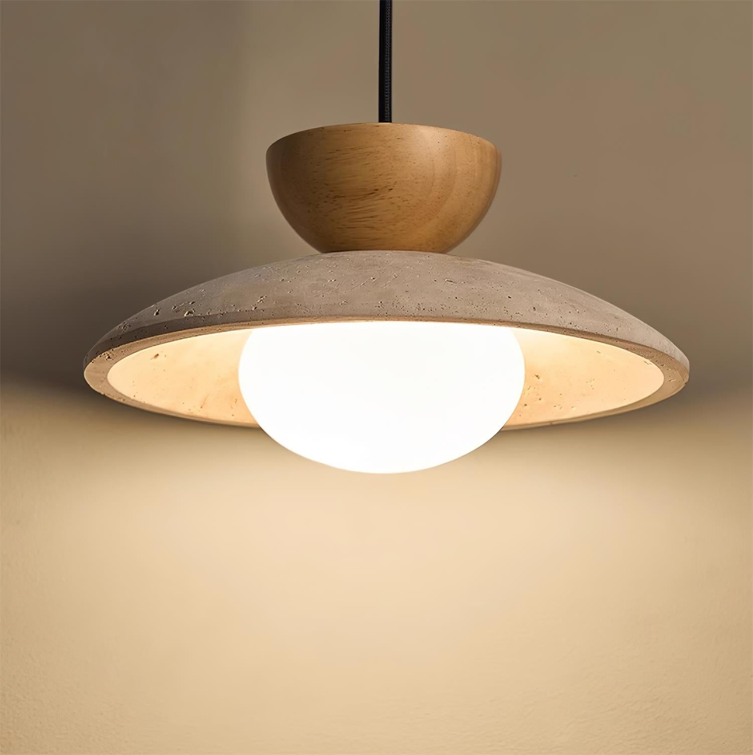 Cleo Travertine Pendant Lights