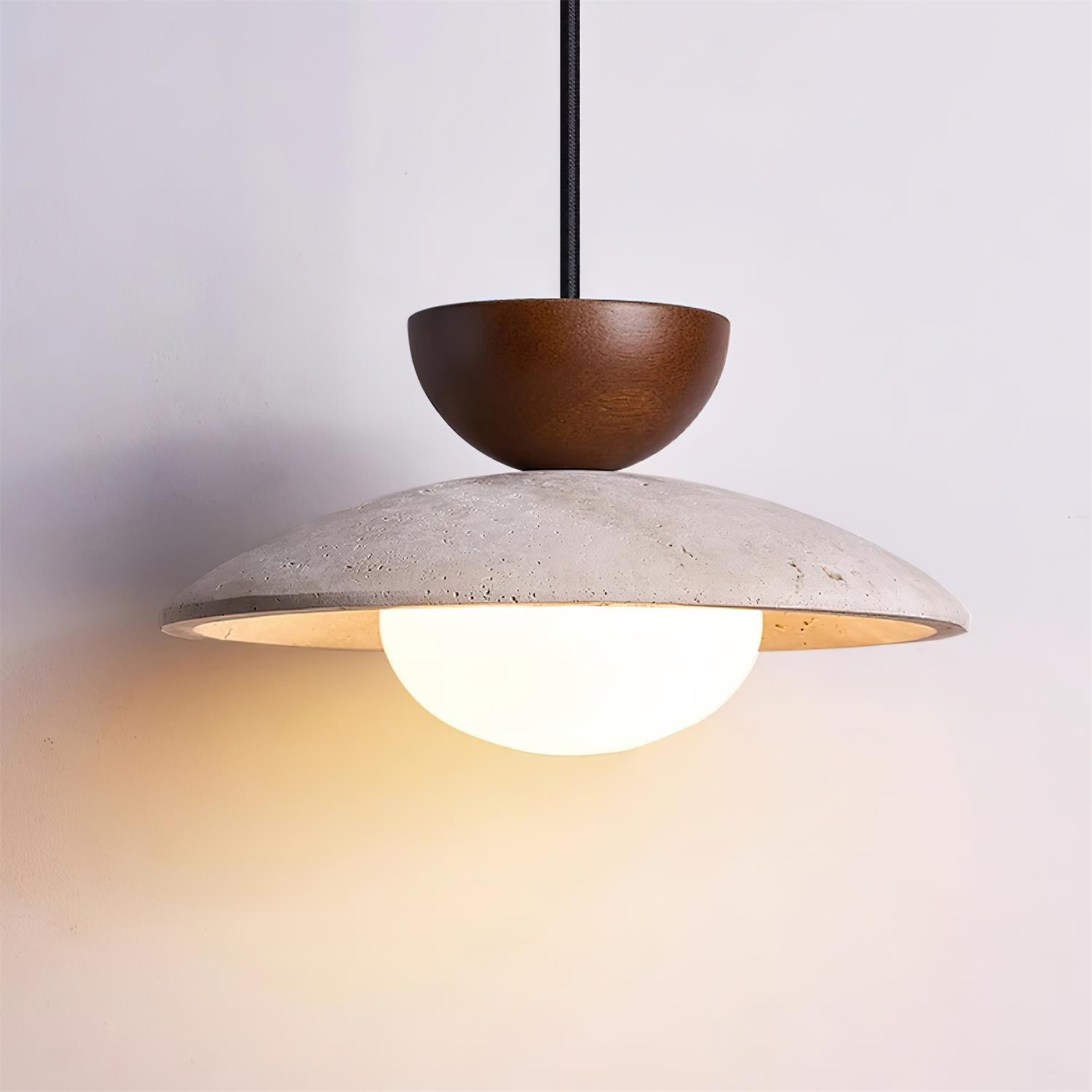 Cleo Travertine Pendant Lights