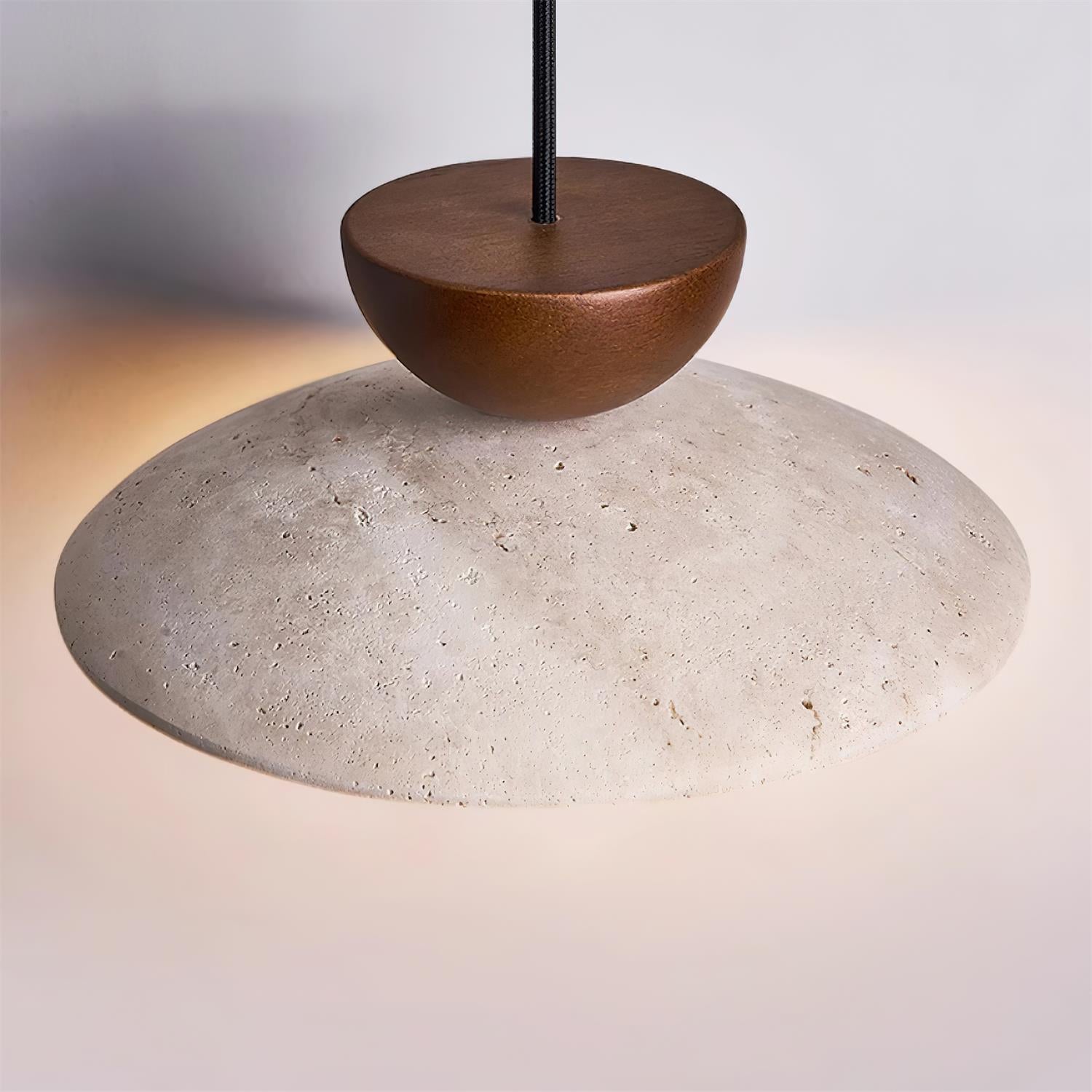 Cleo Travertine Pendant Lights