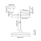 Flux Pendant Light Height Adjustable