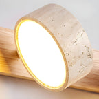 Tuelo Indoor Wall Sconce in Neutral Travertine