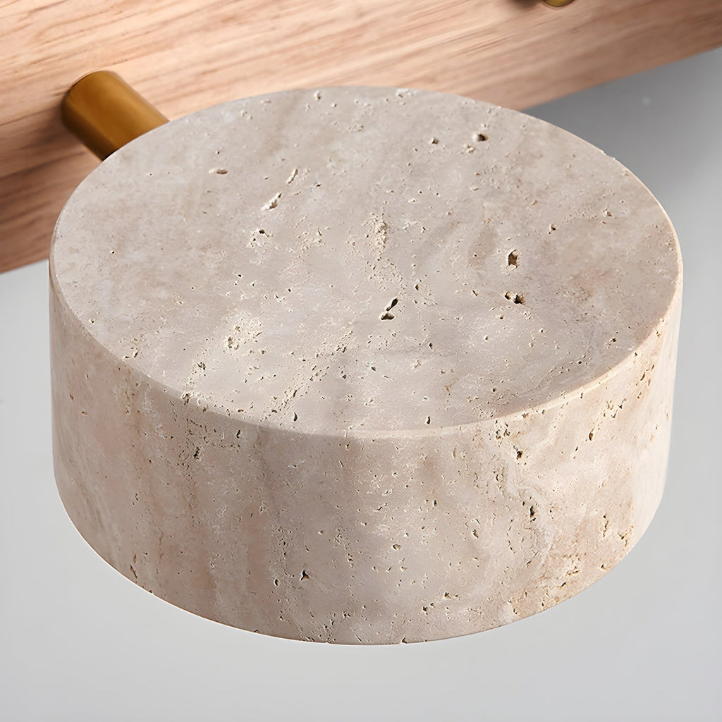 Tuelo Indoor Wall Sconce in Neutral Travertine