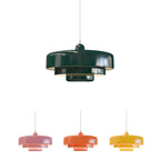 Hind Triple Layer Disc Macaron Pendant Light