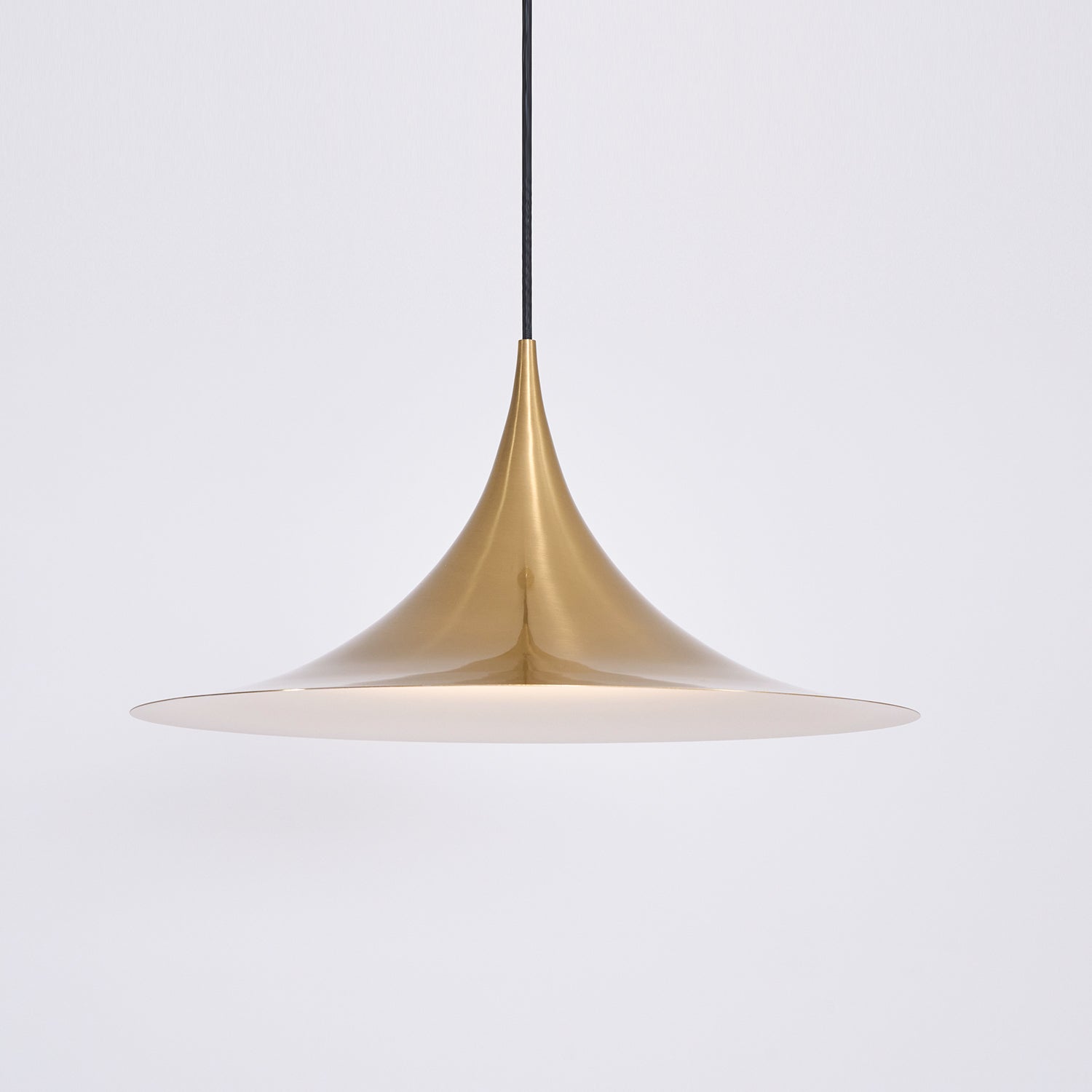 Pendant Lamp Slim Neck and Wide Flare Contemporary Dining