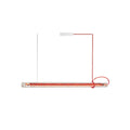 Modern Linear Minimalist LED Glass Light Pendant