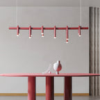 U-Shaped Wrought Iron Chandelier