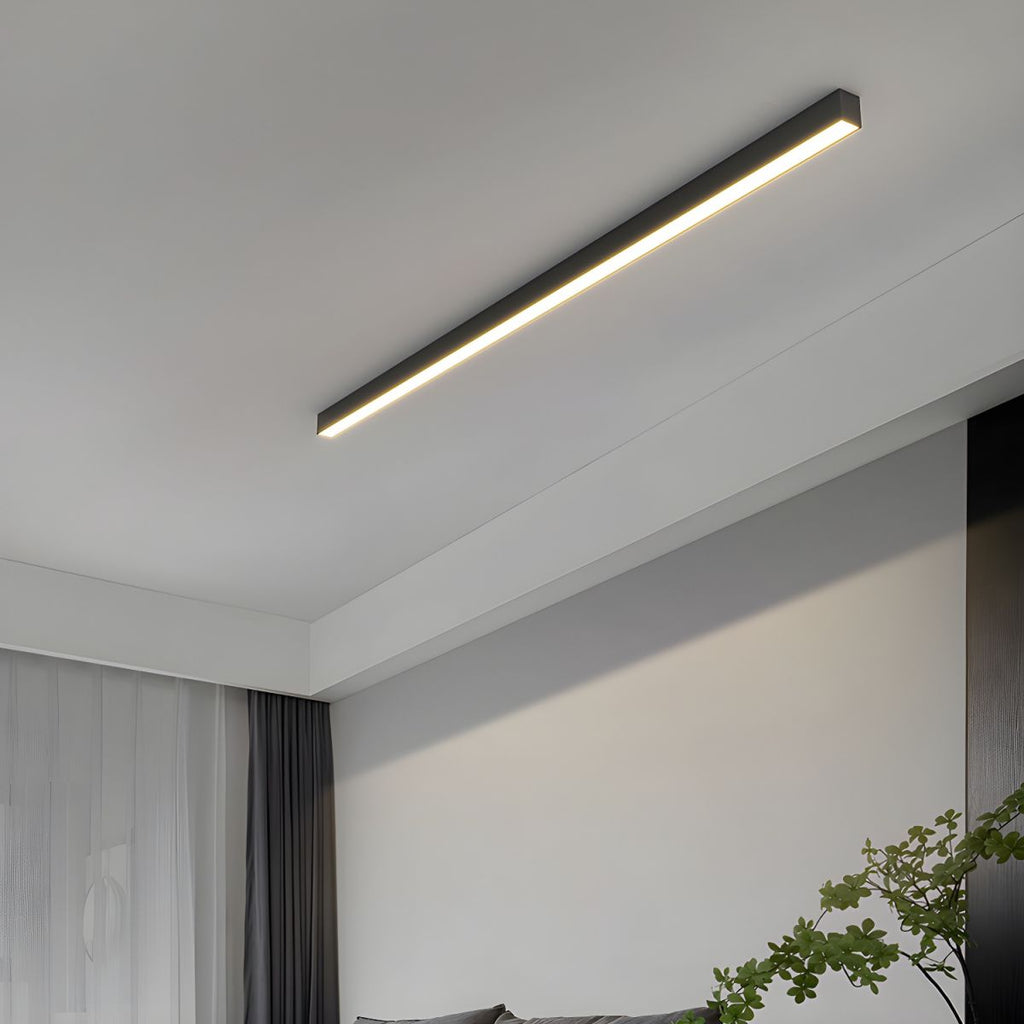 Solara Ultra Thin Minimalist Functional Linear Ceiling Light
