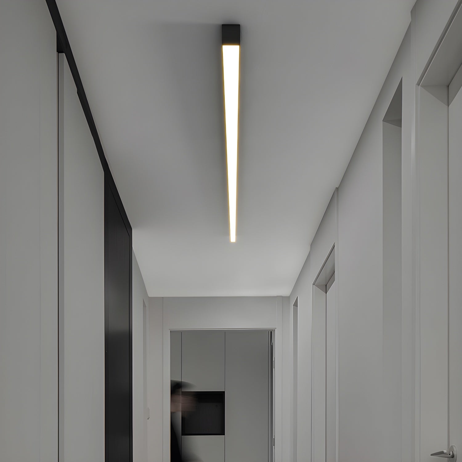 Solara Ultra Thin Minimalist Functional Linear Ceiling Light