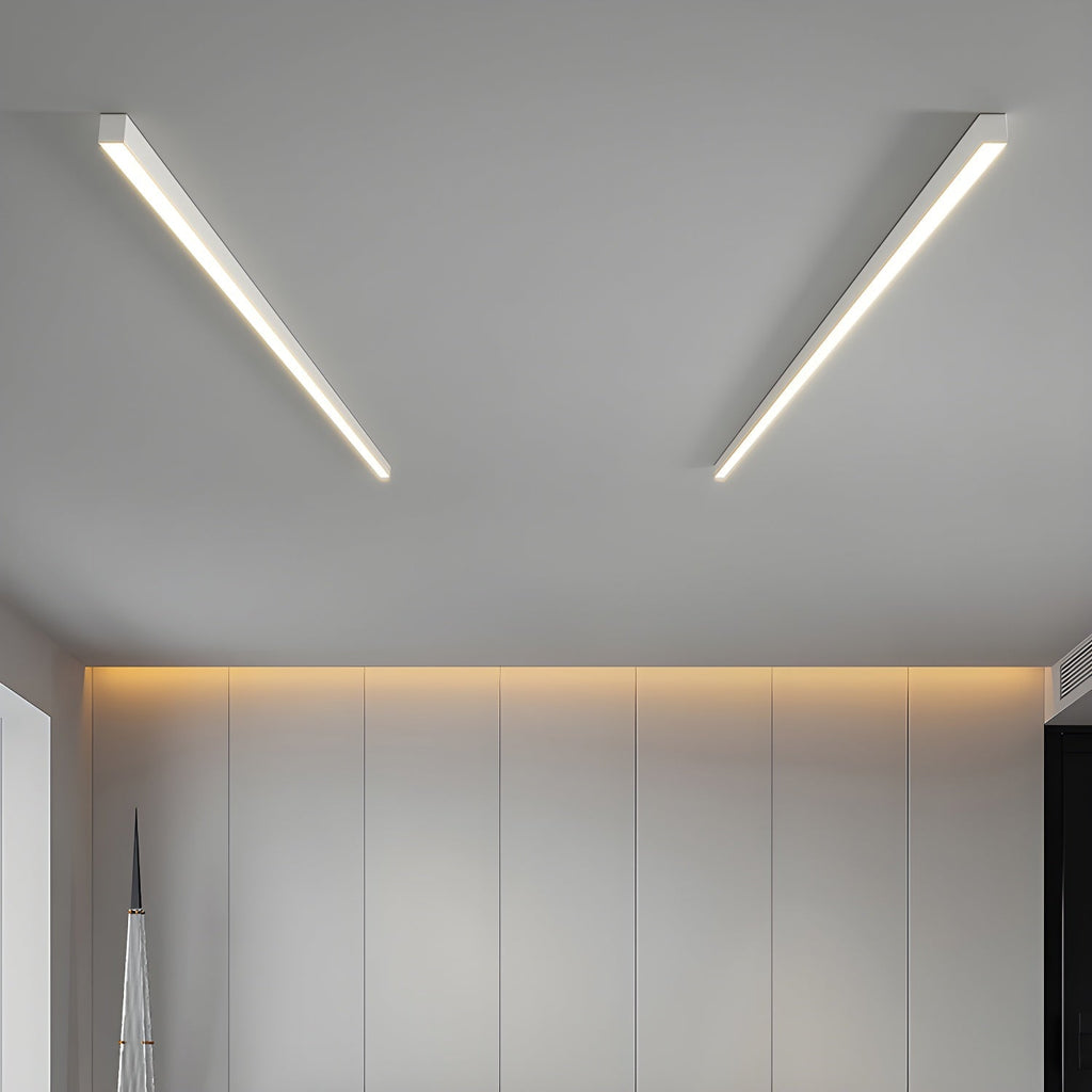 Solara Ultra Thin Minimalist Functional Linear Ceiling Light