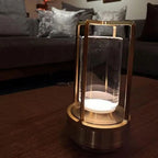 Clary LED Wireless Retro Metal Bar Desk Lamp