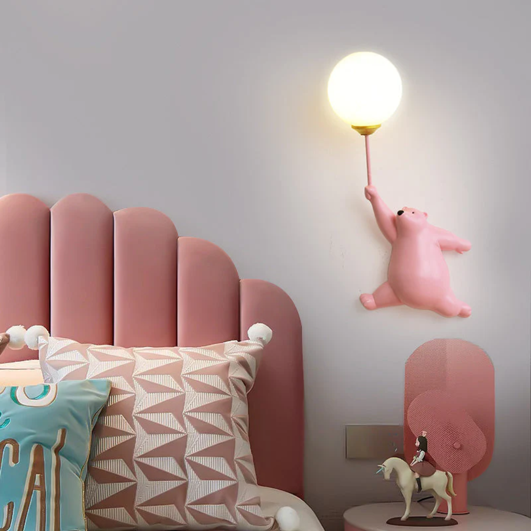 Designer Bear LED Wall Light - TeddyGlow