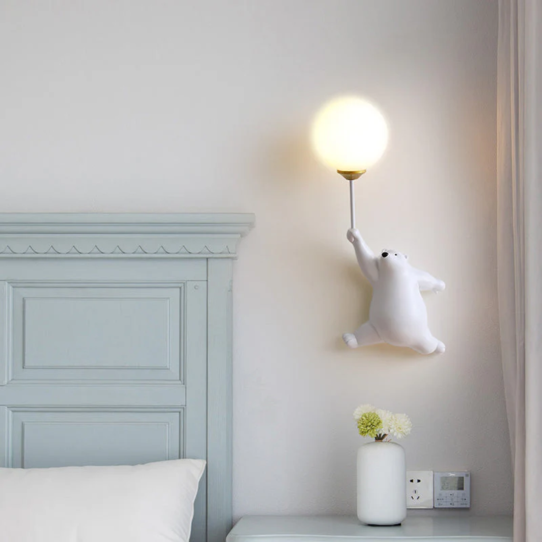 Designer Bear LED Wall Light - TeddyGlow