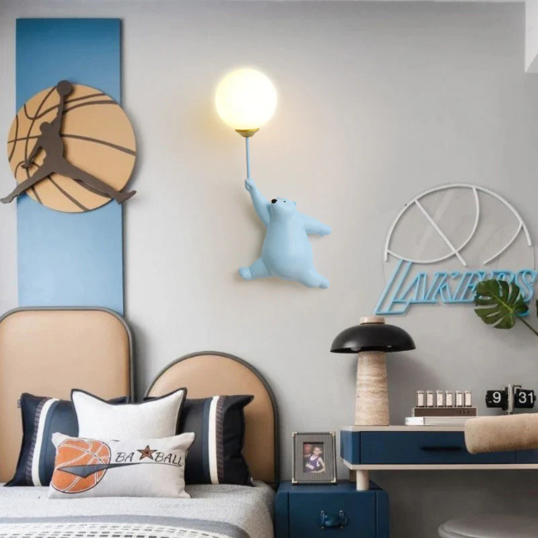 Designer Bear LED Wall Light - TeddyGlow