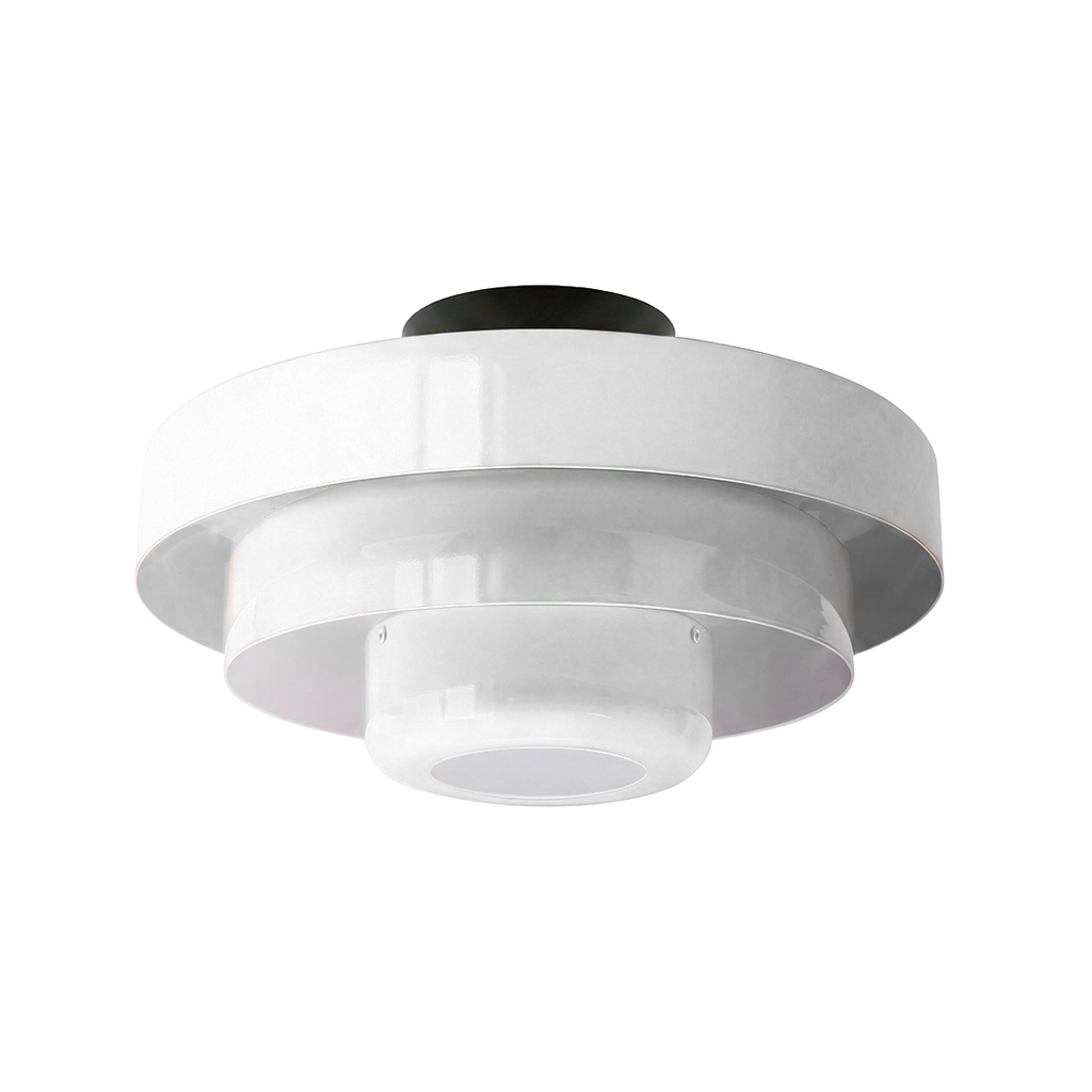 Vanesly Bauhaus Three-Tier Round Macaron Ceiling Light
