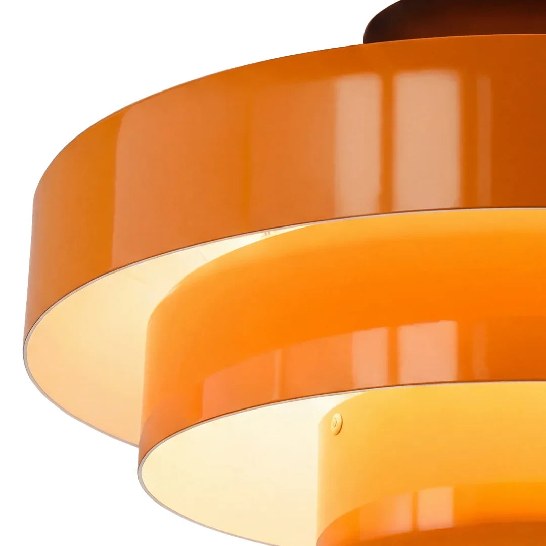 Vanesly Bauhaus Three-Tier Round Macaron Ceiling Light