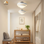 Vanesly Bauhaus Three-Tier Round Macaron Ceiling Light