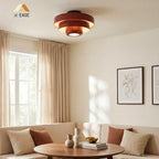 Vanesly Bauhaus Three-Tier Round Macaron Ceiling Light