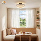 Vanesly Bauhaus Three-Tier Round Macaron Ceiling Light