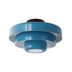 Vanesly Bauhaus Three-Tier Round Macaron Ceiling Light