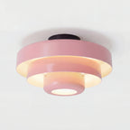 Vanesly Bauhaus Three-Tier Round Macaron Ceiling Light