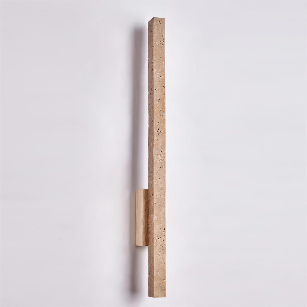 Opalyn Slim Wall Sconce in Travertine