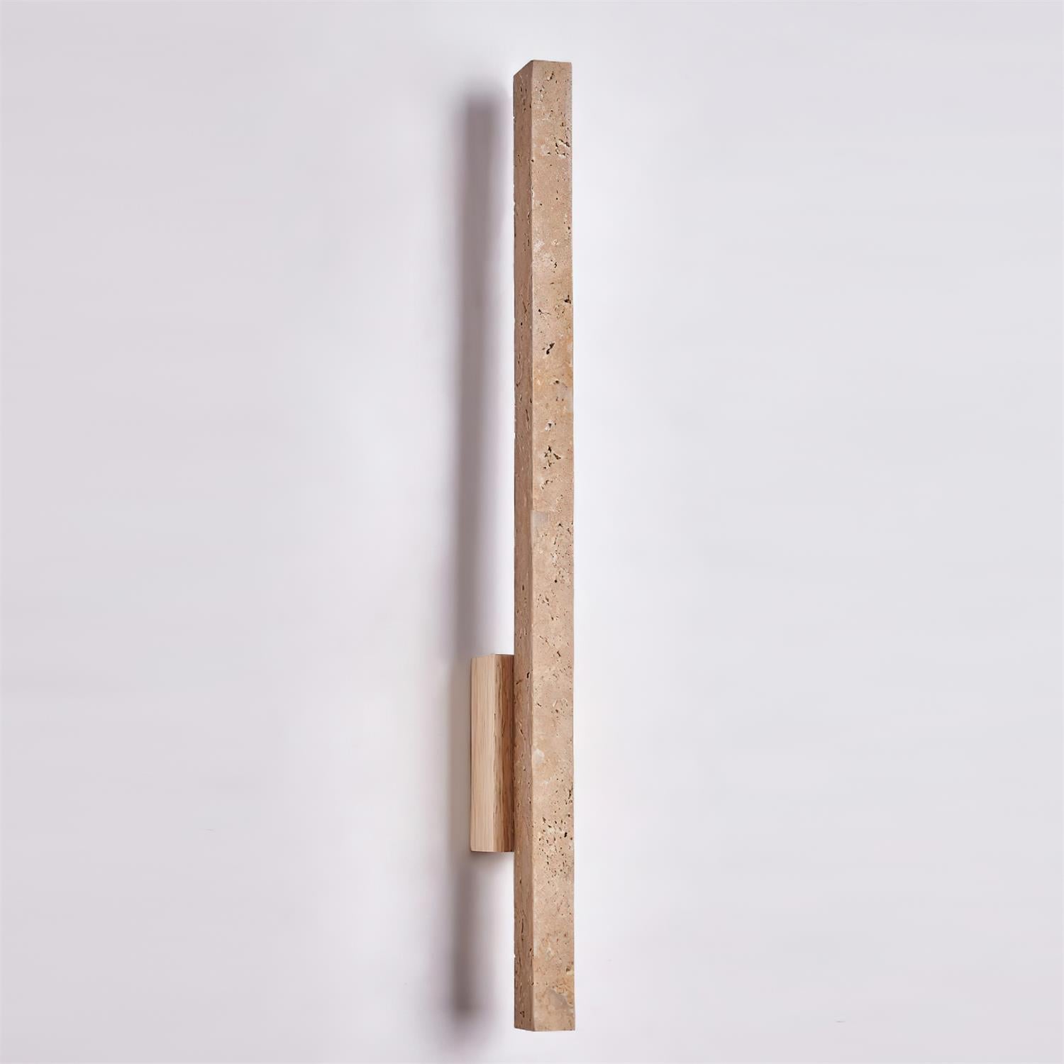 Opalyn Slim Wall Sconce in Travertine