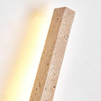 Opalyn Slim Travertine Wall Lamp