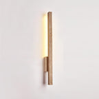 Opalyn Slim Wall Sconce in Travertine