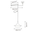 Veluna Swing Arm Pendant Lamp