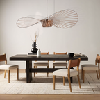 Rosland Vertigo Modern Straw Hat Pendant Light