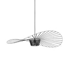 Rosland Vertigo Modern Straw Hat Pendant Light