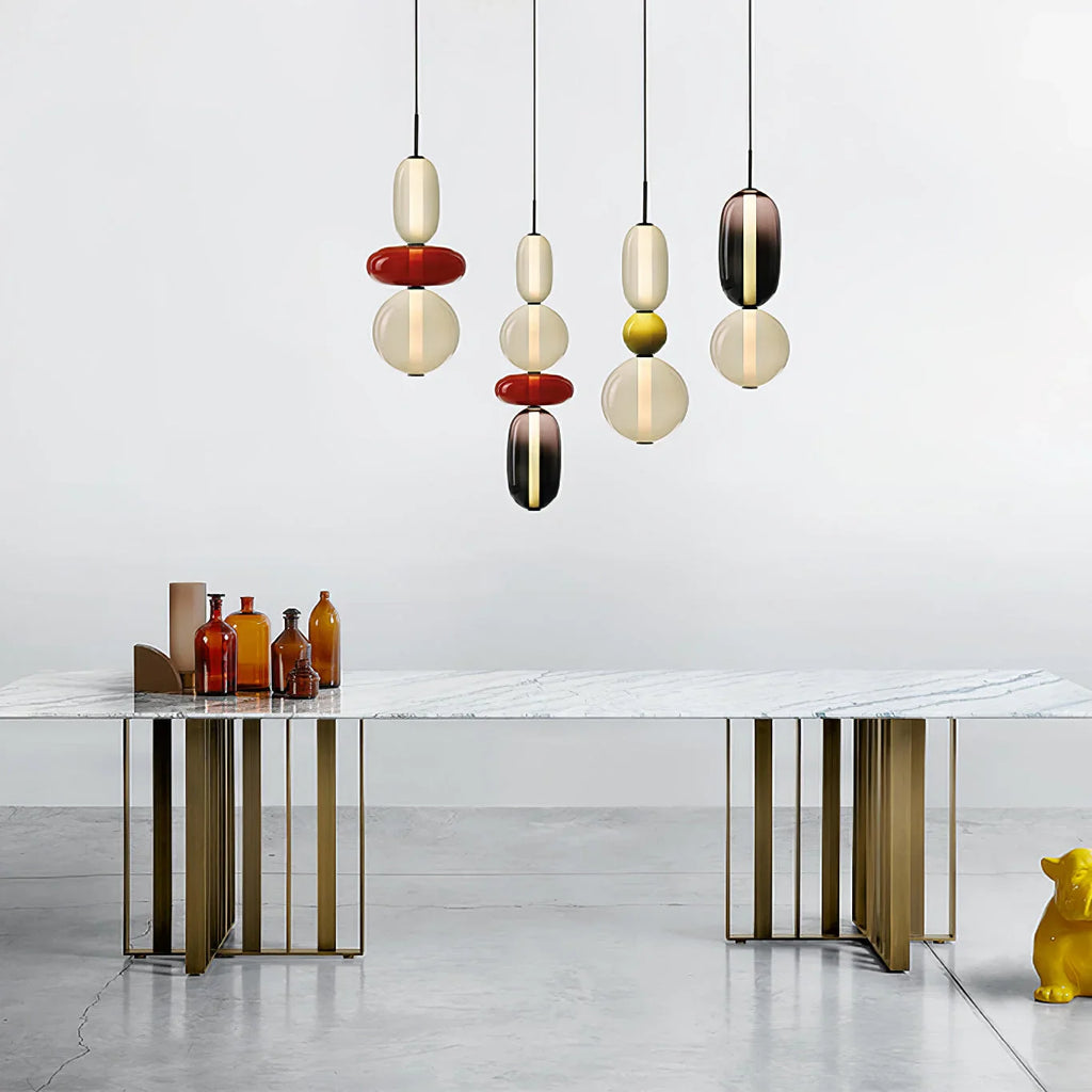 Vesa Nordic Candied Glass Pendant Light