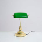 Vintage Bankers Table Lamp