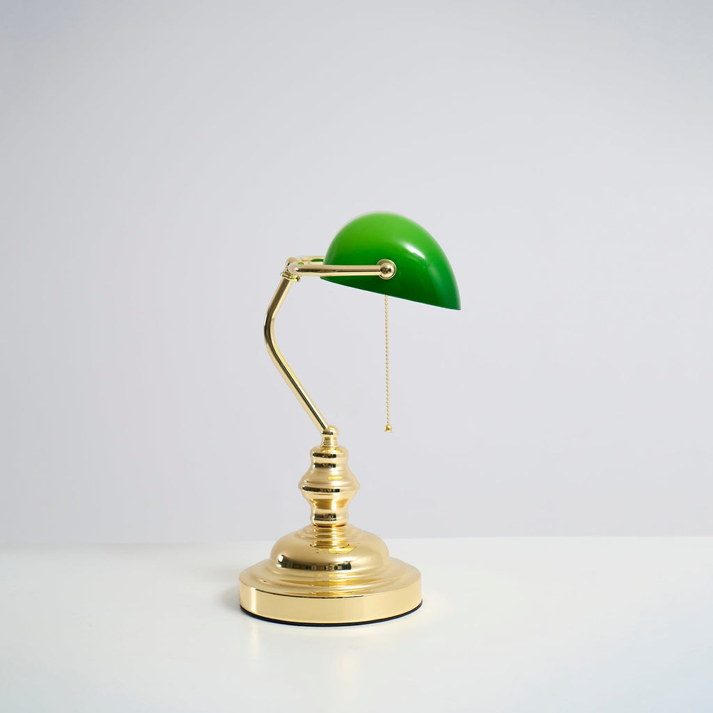 Vintage Bankers Table Lamp